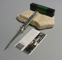 Coltello a scatto Cm.28 Mod.Sbma/28 Madreperla di abalone originale - Italian stiletto