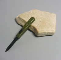 Coltello a scatto frontale Cm.20,50 Mod.Nato/21Tcn - Stiletto automatico