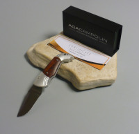 Coltello a scatto Cm.18 Mod.Alex Legno di serpente ( Snake wood ) - Italian stiletto