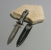 Vintage - C.Jul.Herbertz / Coltello lama fissa Cm.25 Mod.104815 