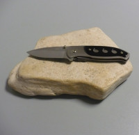 C.Jul.Herbertz / Coltello chiudibile Cm.19,50 Mod.207611 Polimero imitazione corno scuro